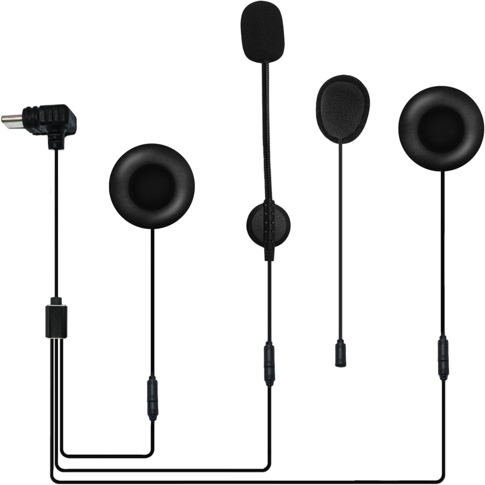 EJEAS Q8 Speaker & Microphone Set – Only Replacement Audio Module