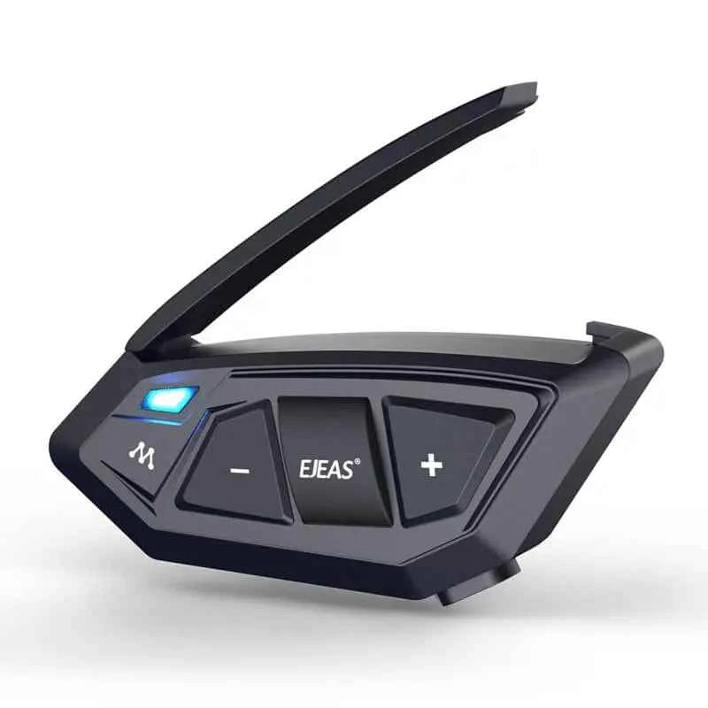 Ejeas MS20 Mesh 3.0 Motorcycle Helmet Intercom, 20-Rider Connectivity, CVC Noise Cancellation With 1-Year Warranty