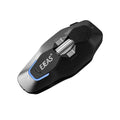 Ejeas X10 Mesh 4.0 + 5G Motorcycle Helmet Intercom - 10-Rider Connectivity, AI Noise Cancellation, 1.5km Range With 1-Year Warranty, Black Color