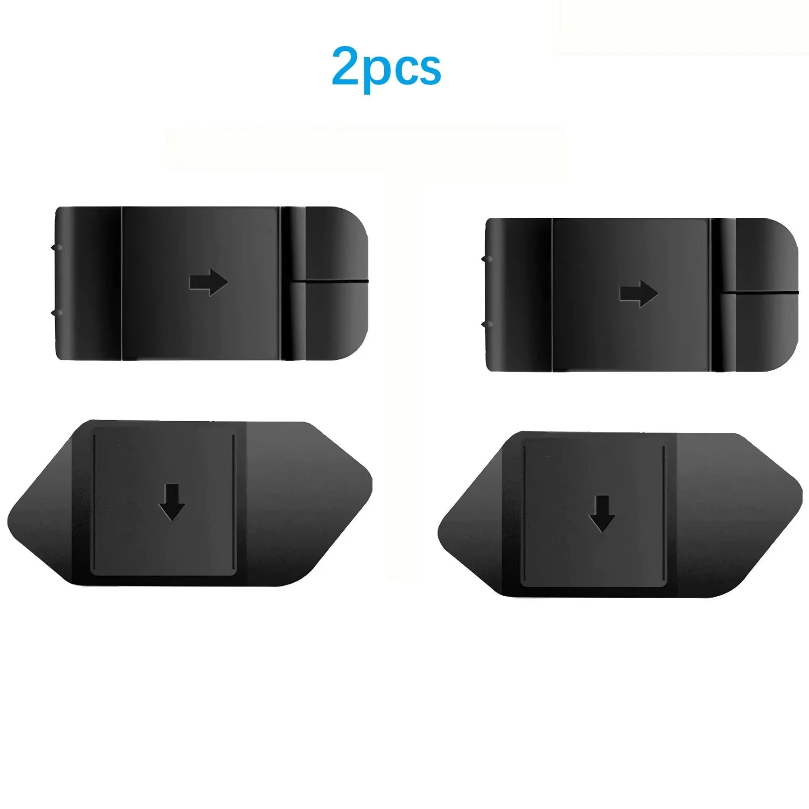 EJEAS Intercom Mounting Clip – Pack of 2, Compatible with V6 Pro Plus, Q8, Q7, Q2, MS8 & MS20