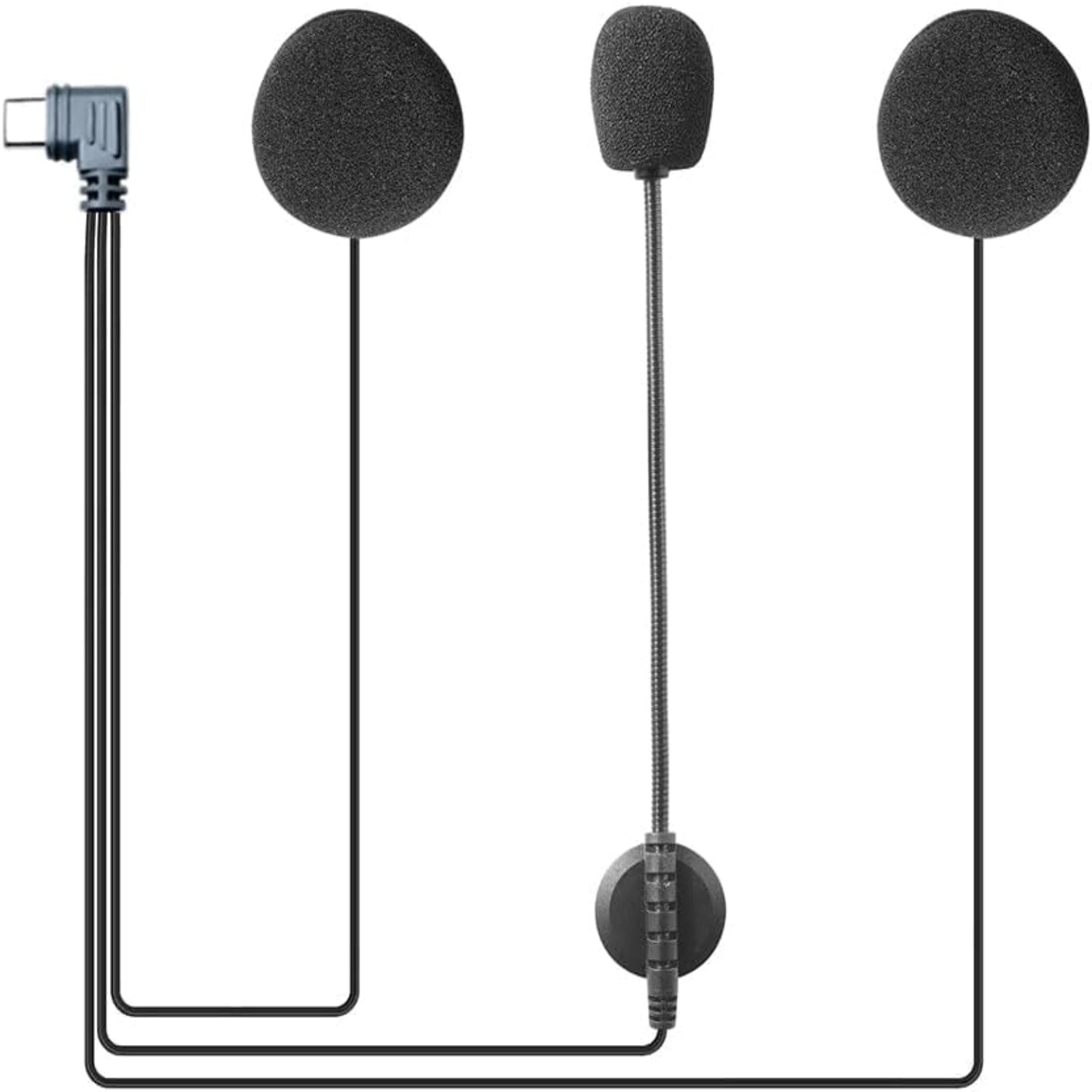 EJEAS V6 Pro Plus Speaker & Microphone Set (Type‑C) - Only Replacement Audio Module
