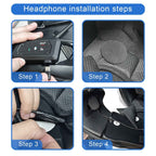 Ejeas V6 Pro Plus Multi-Rider Bluetooth Intercom - DSP Noise Cancellation, 800m Range, 18Hr Battery With 1-Year Warranty