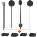 EJEAS V6 Pro Plus Speaker & Mic Set with Mounting Clip – Genuine V6 Pro Plus Combo